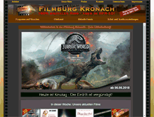 Tablet Screenshot of filmburg-kronach.de